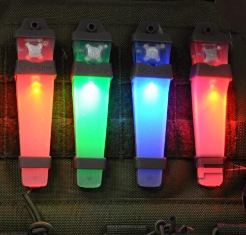 FMA V-LITE Tactical Position Marker, Black Case - Red