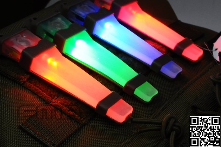 FMA V-LITE Tactical Position Marker, Black Case - Red