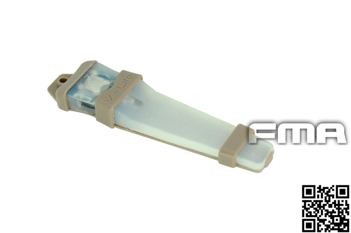 FMA V-LITE Tactical Position Marker, Tan Case - Blue
