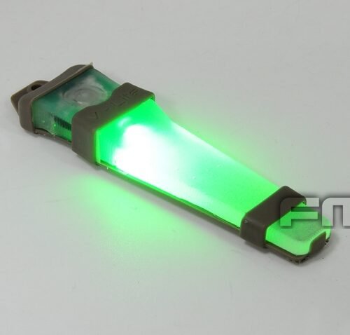 FMA V-LITE Tactical Position Marker, Tan Case - Green