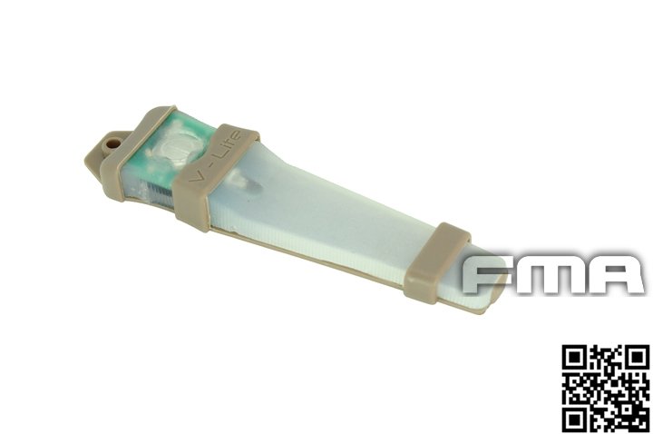 FMA V-LITE Tactical Position Marker, Tan Case - Green