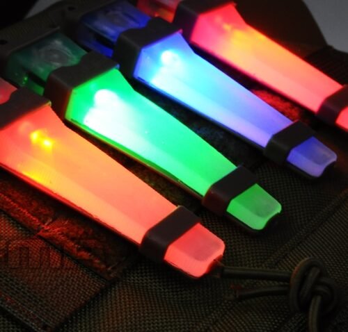 FMA V-LITE Tactical Position Marker, Tan Case - Green