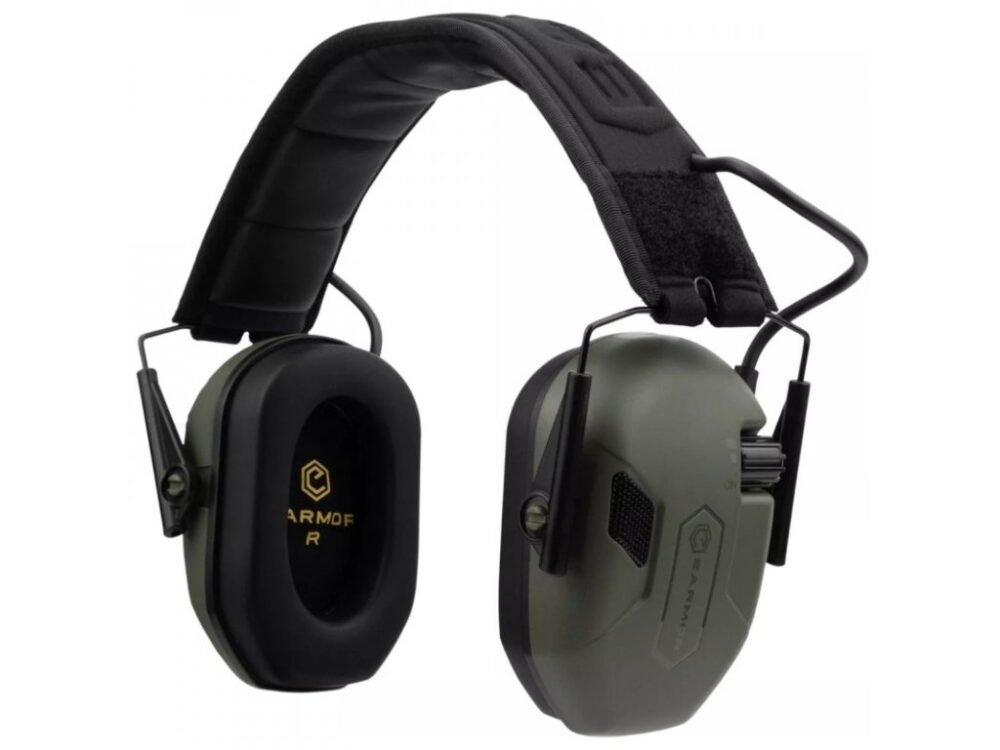 EARMOR M300A Electronic Hearing Protector - Green