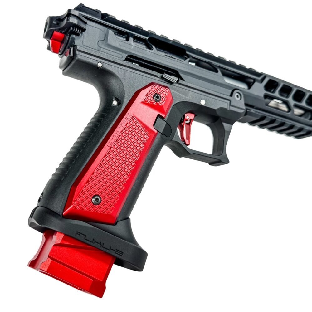 CTM AAP-01 Fuku-2 Frame CNC Aero Side Panel, Type A - Red