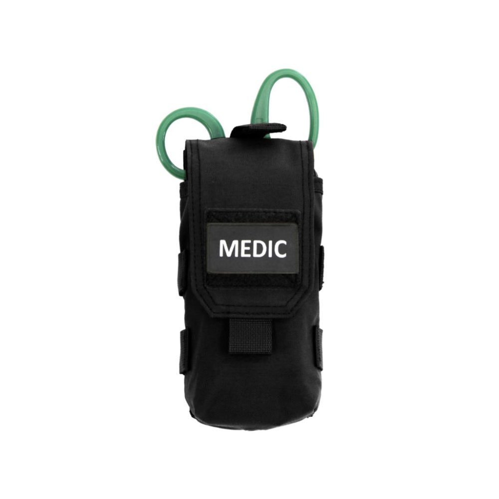 WAS Individual First Aid Pouch (IFAK / MEDIC) - Black