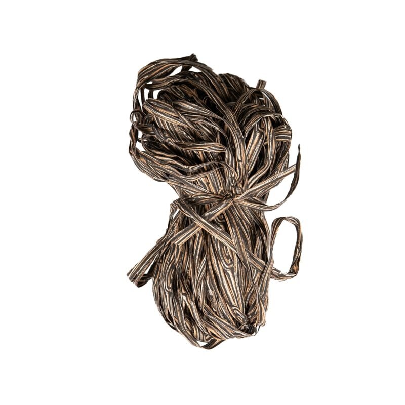 71613 ANAREUS Artificial Camouflage Grass SilkGrass Raffia - Brown