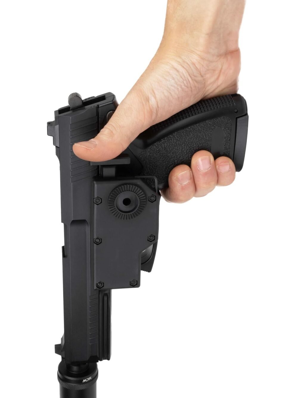 Tridos SSX23 / ASG MK23 Adapter for Novritsch Universal Holster - Black