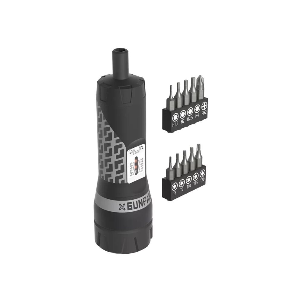 VO Torque Screwdriver with Bit Set - Black