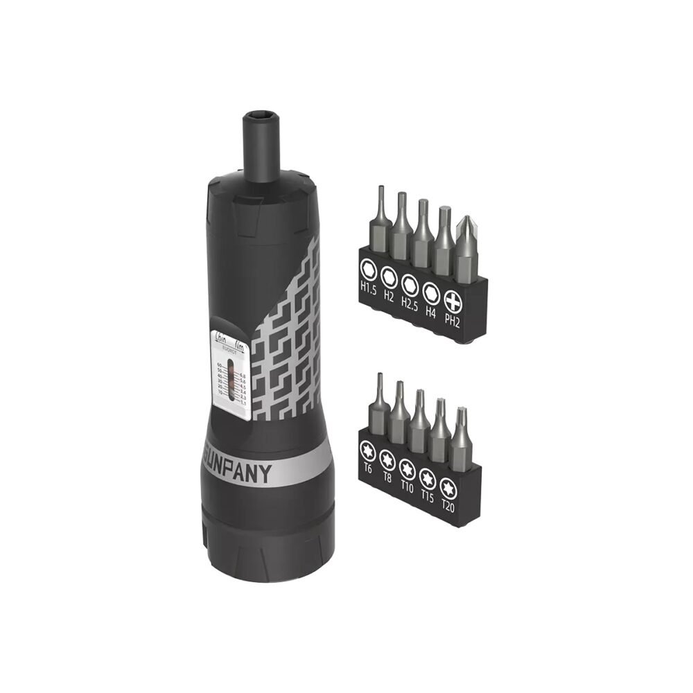 VO Torque Screwdriver with Bit Set - Black
