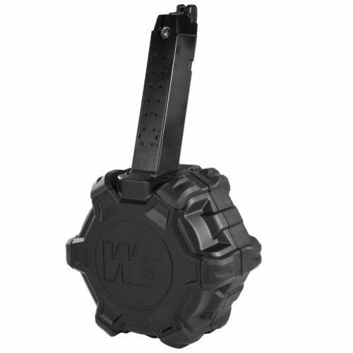 Novritsch G-Series GBB Drum Magazine, 350 BBs - Black