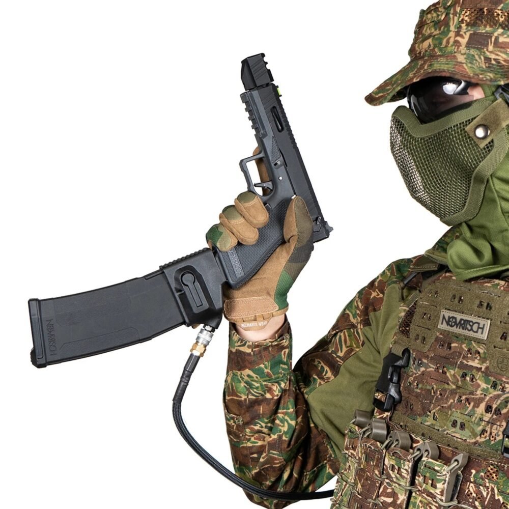 Novritsch HPA G-Series Adapter for AEG M4 Magazines - Black