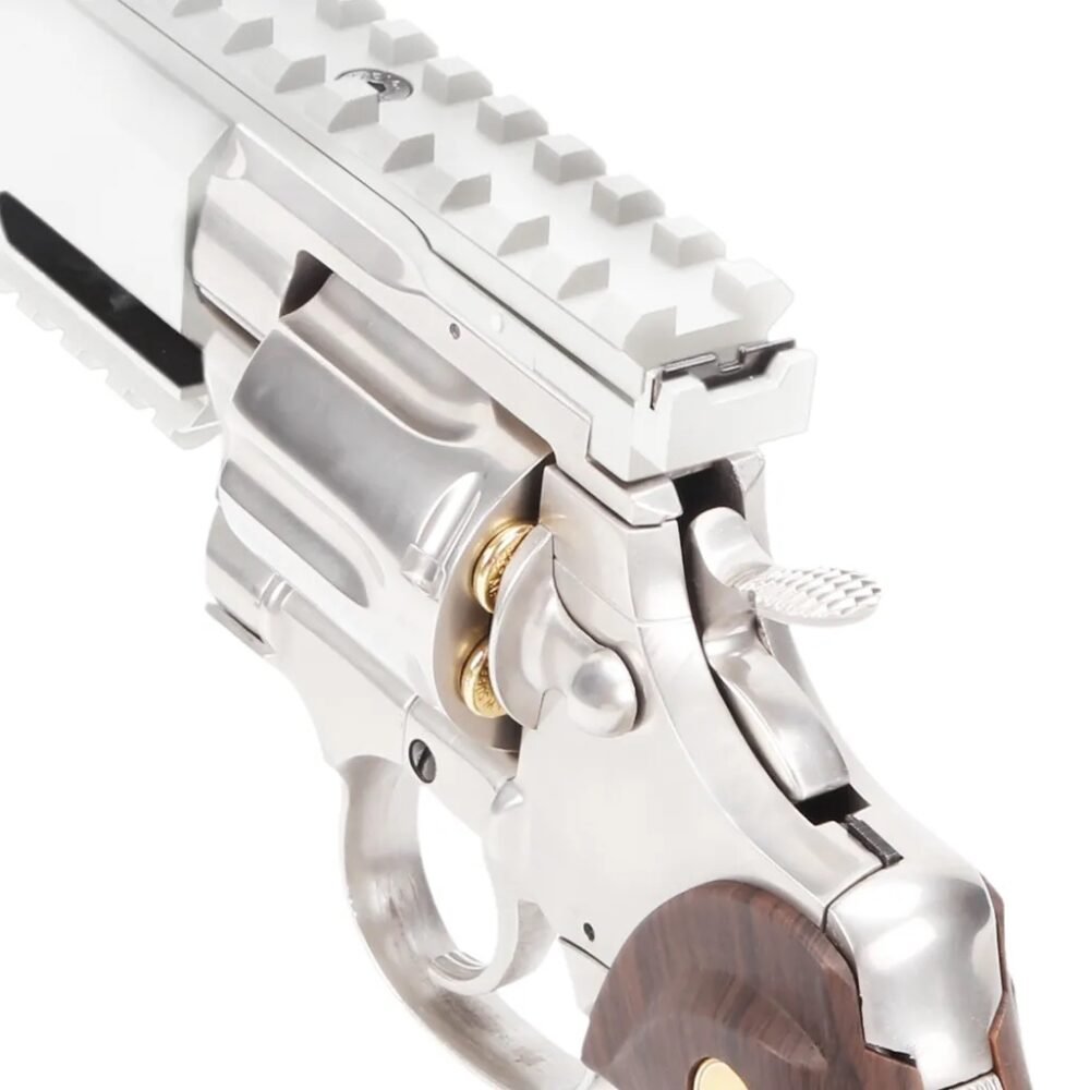 King Arms PYTHON 357 EVIL Gas Revolver - Silver