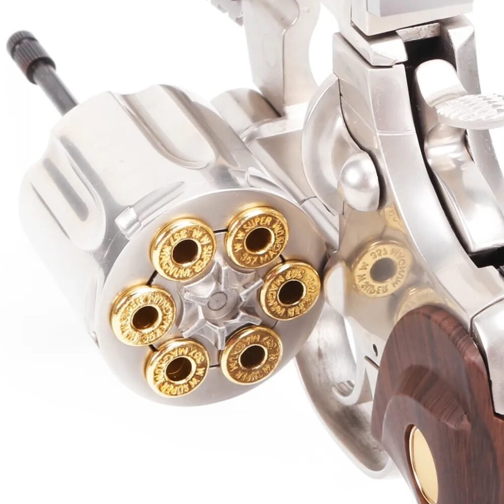King Arms PYTHON 357 EVIL Gas Revolver - Silver