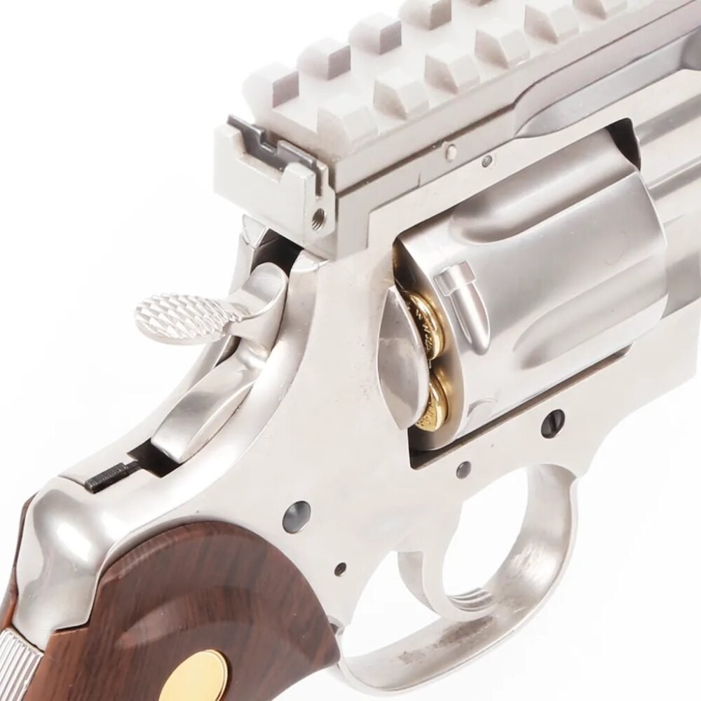 King Arms PYTHON 357 EVIL Gas Revolver - Silver