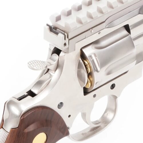 King Arms PYTHON 357 EVIL Gas Revolver - Silver
