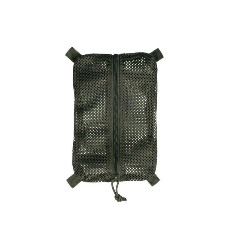 MIL-TEC Mesh VELCRO Pocket / Backpack Rrganizer, Medium - Green