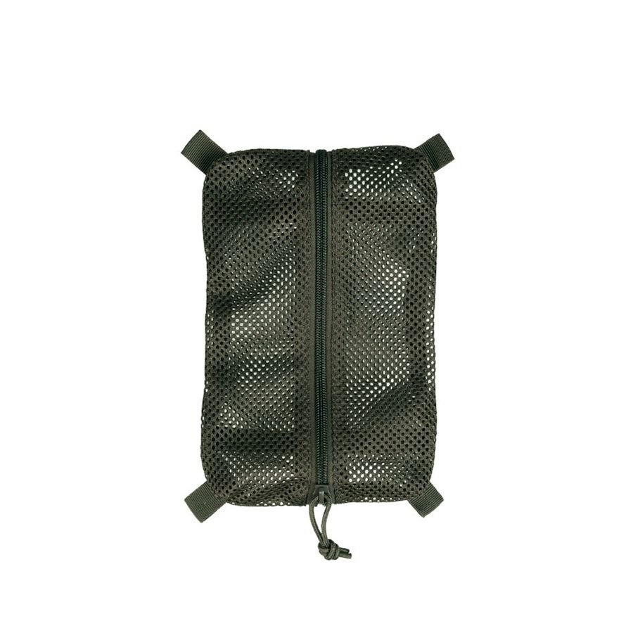 MIL-TEC Mesh VELCRO Pocket / Backpack Rrganizer, Medium - Green