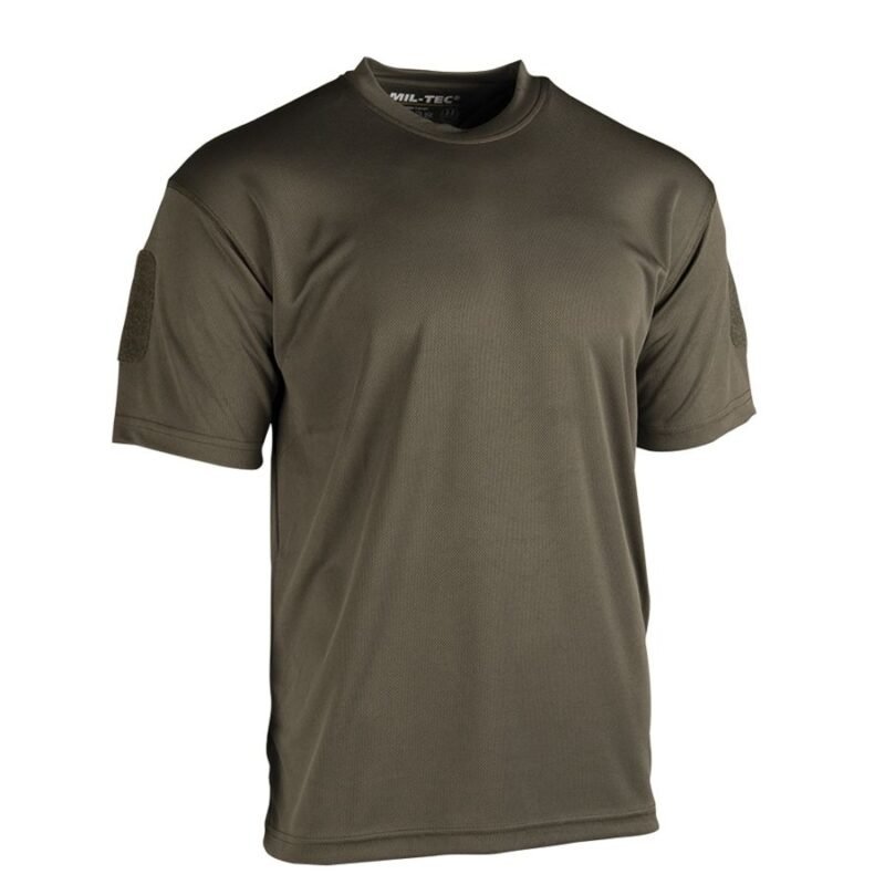 MIL-TEC Tactical Functional T-shirt QUICK DRY, Short Sleeve - Green