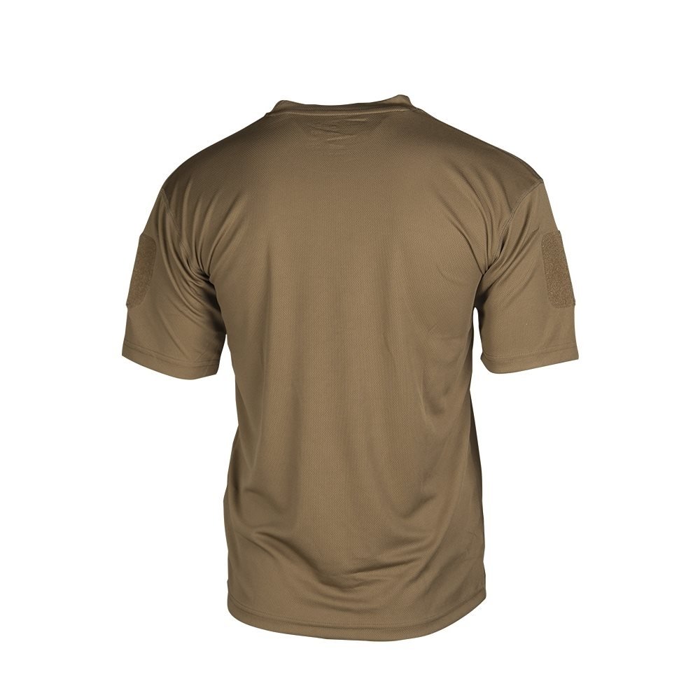 71848 MIL-TEC Tactical Functional T-shirt QUICK DRY, Short Sleeve - Coyote