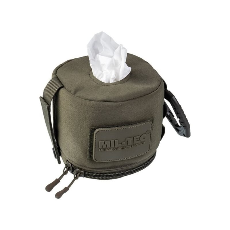 MIL-TEC MOLLE Toilet Paper / Napkin Pouch - Green