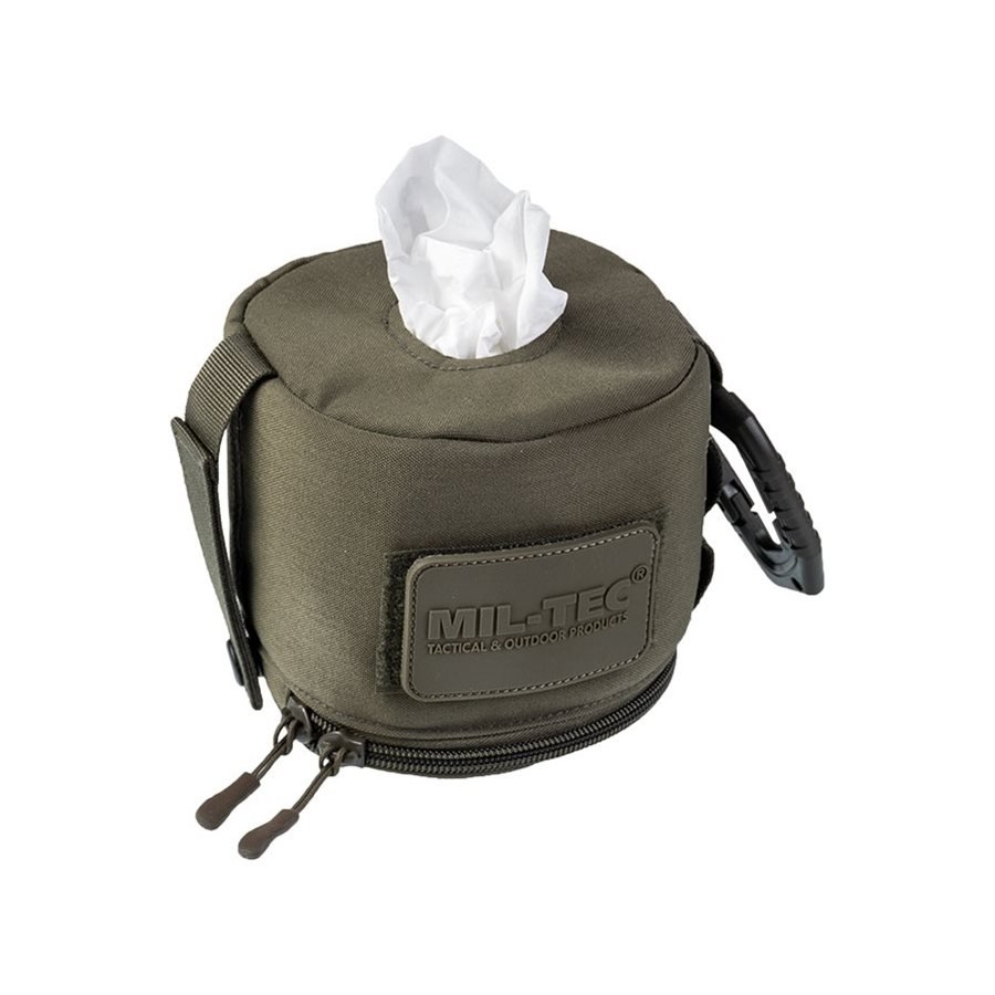 MIL-TEC MOLLE Toilet Paper / Napkin Pouch - Green