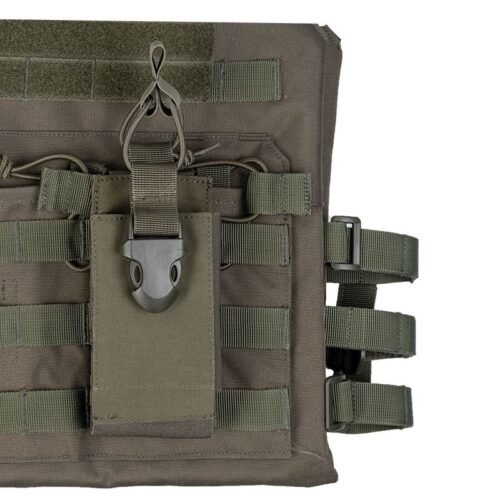 MIL-TEC Open MOLLE Radio Pouch - Green