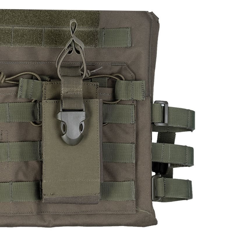 MIL-TEC Open MOLLE Radio Pouch - Green