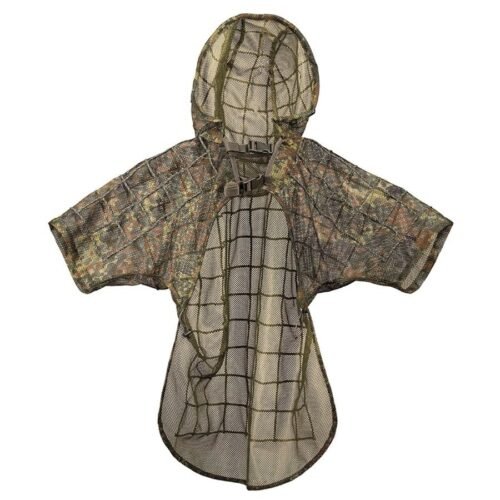 MIL-TEC Disguise Camouflage GHILLIE SNIPER Hood - Flecktarn