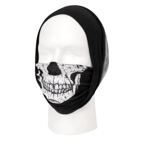 ROTHCO Multifunctional Neck Gaiter HEADGEAR GHOST - Black