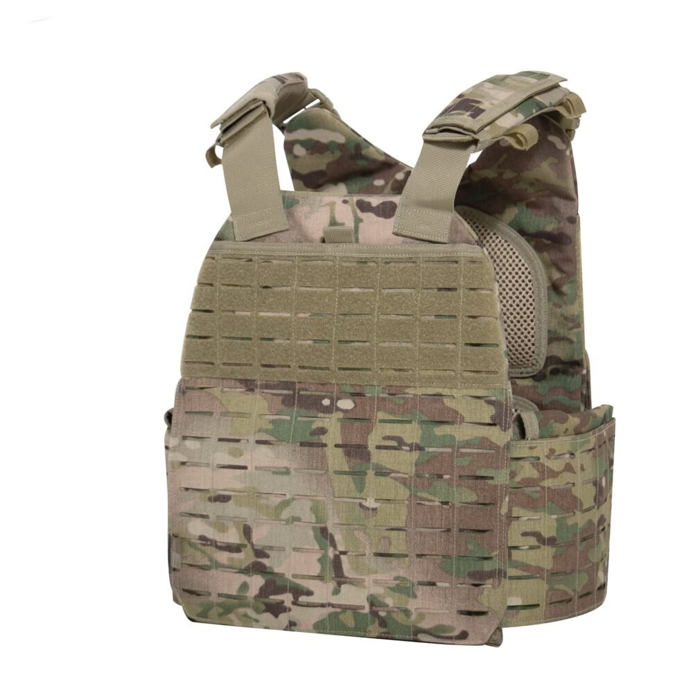 ROTHCO Plate Carrier Laser-Cut MOLLE VEST (M/XL) - MultiCam(R)