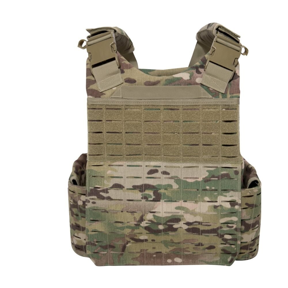ROTHCO Plate Carrier Laser-Cut MOLLE VEST (M/XL) - MultiCam(R)