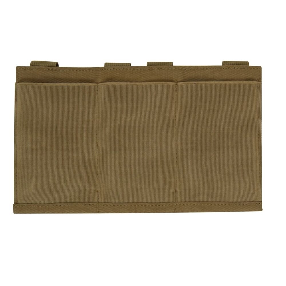 ROTHCO Elastic Pouch for 3 AR15 Rifle Magazines - Coyote Brown