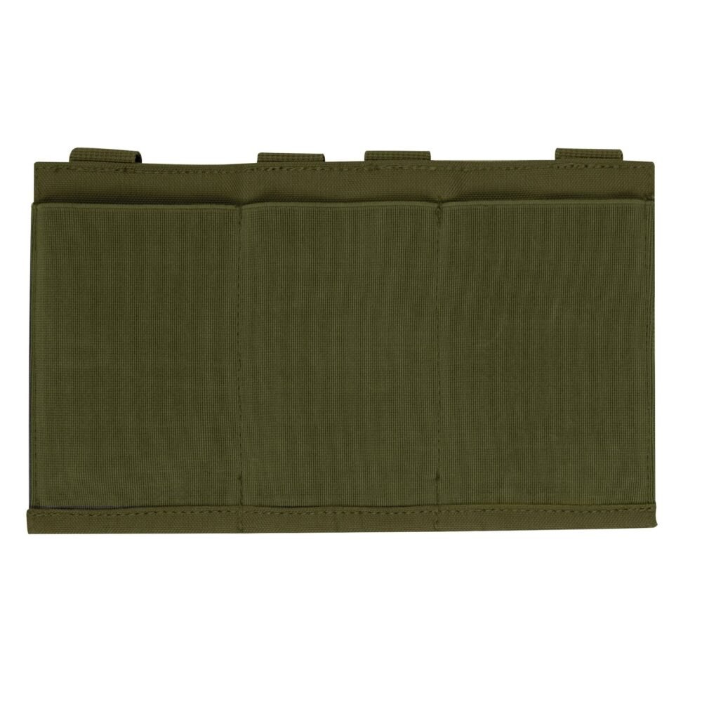 ROTHCO Elastic Pouch for 3 AR15 Rifle Magazines - Green