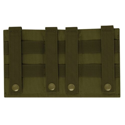 ROTHCO Elastic Pouch for 3 AR15 Rifle Magazines - Green