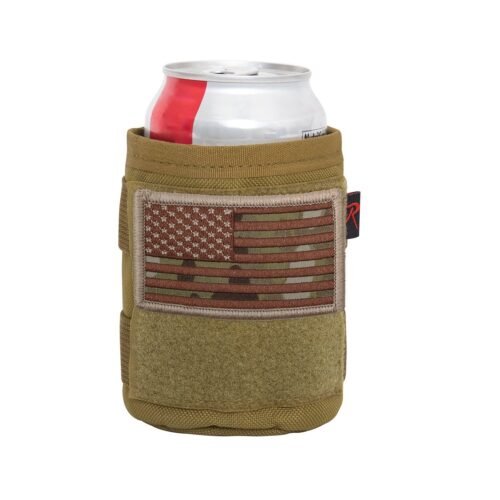 ROTHCO Tactical Insulated Beverage MOLLE Holder - Coyote Brown