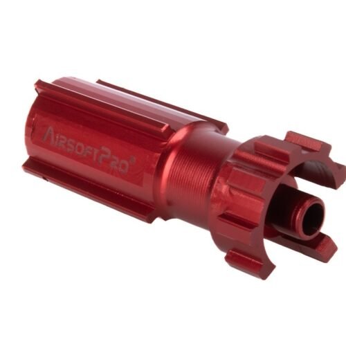 CNC aluminium nozzle for WE M4, 416 GBB rifle