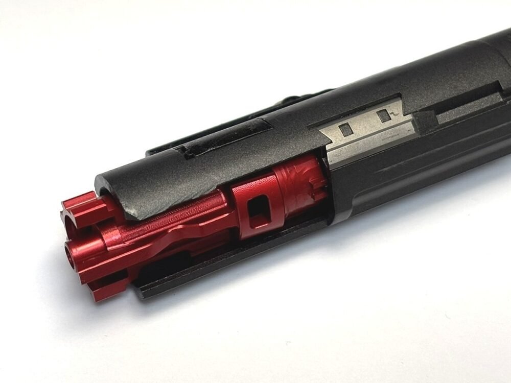 CNC aluminium nozzle for WE M4, 416 GBB rifle