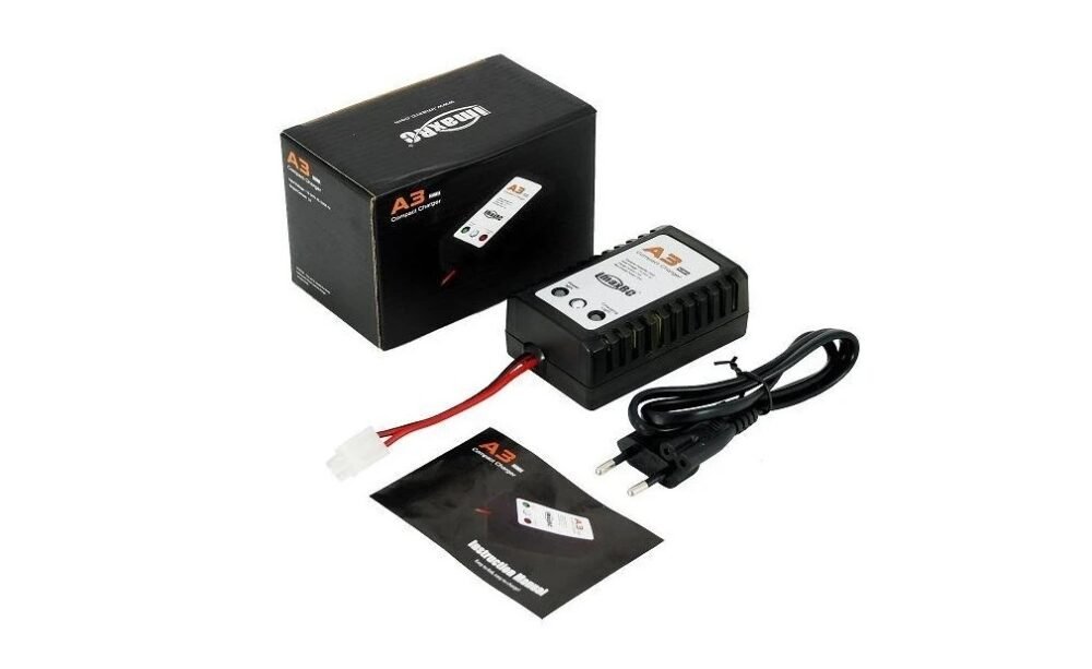 IMAX A3 Universal Charger for NiMH / NiCd Batteries, Tamiya (small) - Black