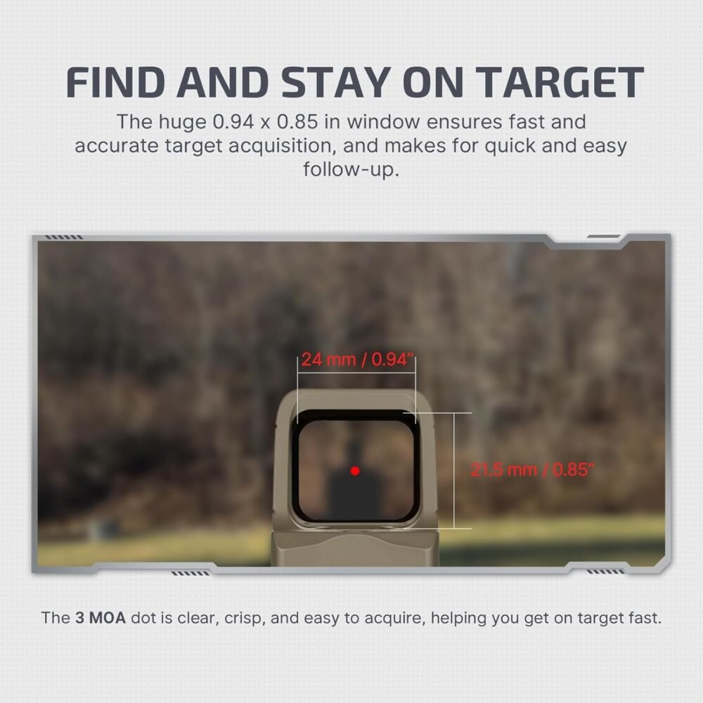 OLIGHT Red Dot Sight OSIGHT RED (Red Dot) with Powerbank - Tan