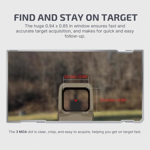 OLIGHT Red Dot Sight OSIGHT RED (Red Dot) with Powerbank - Tan