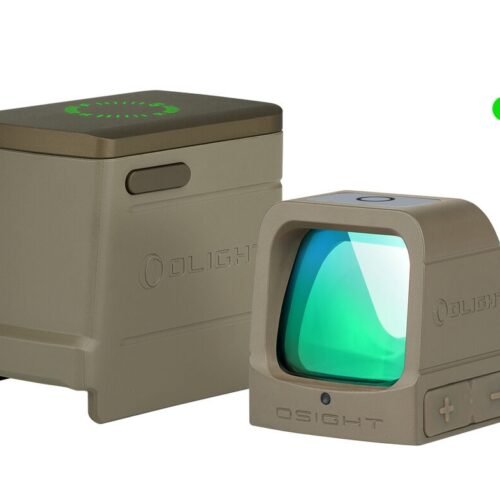 OLIGHT Red Dot Sight OSIGHT GRN (Green Dot) with Powerbank - Tan
