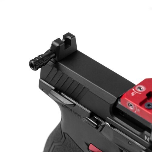 Novritsch TP22 GBB CNC High Sights with Charging Handle - Red