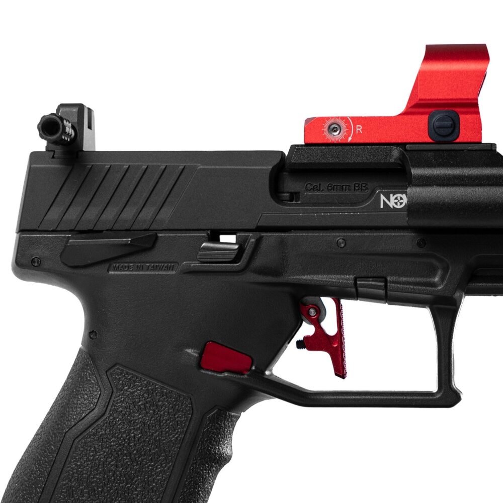 Novritsch TP22 GBB CNC Adjustable Speed Trigger - Red