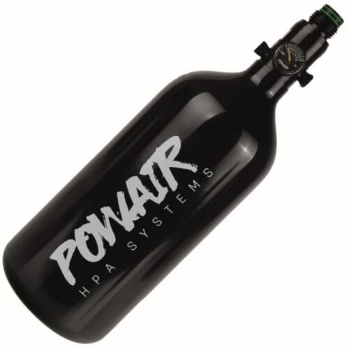 PowAir HPA Tank BASIC Series 48ci / 0.8 l - 3000 PSI - Black