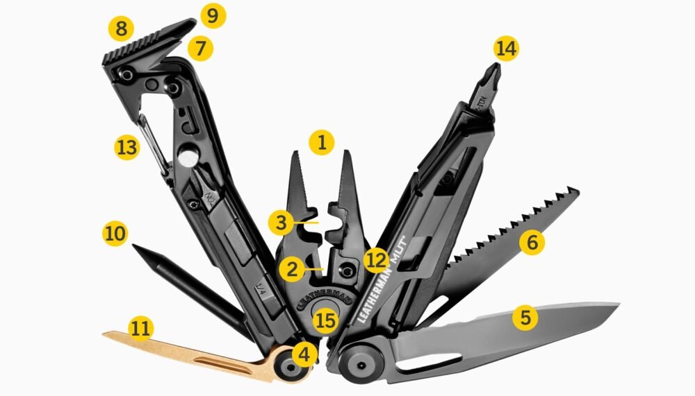 Leatherman multitool MUT EOD - Black