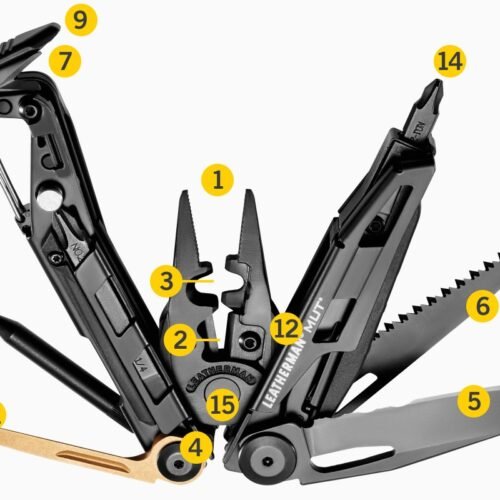 Leatherman multitool MUT EOD - Black