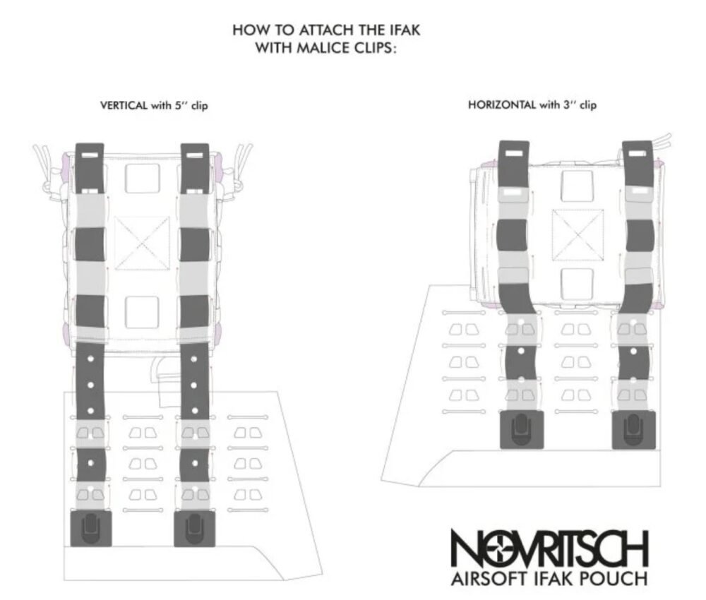 Novritsch Airsoft IFAK Pouch - Kreuzotter