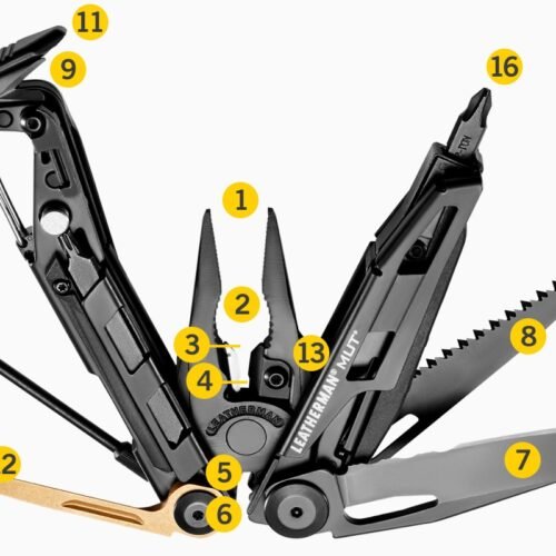 Leatherman multitool MUT BLACK - Black