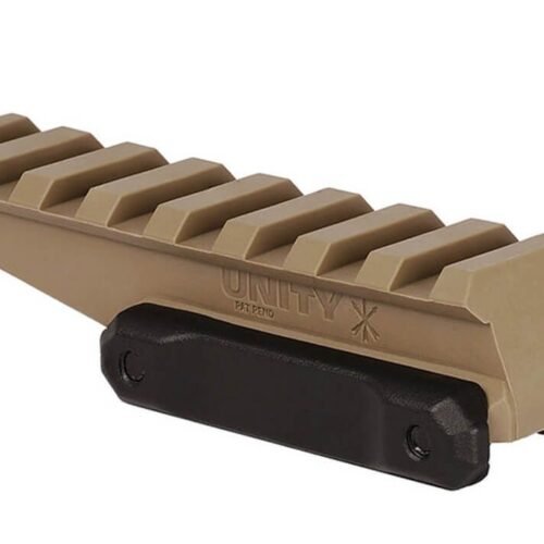 PTS Unity Tactical Fast Riser RIS Mount, Dupont(TM) - Tan