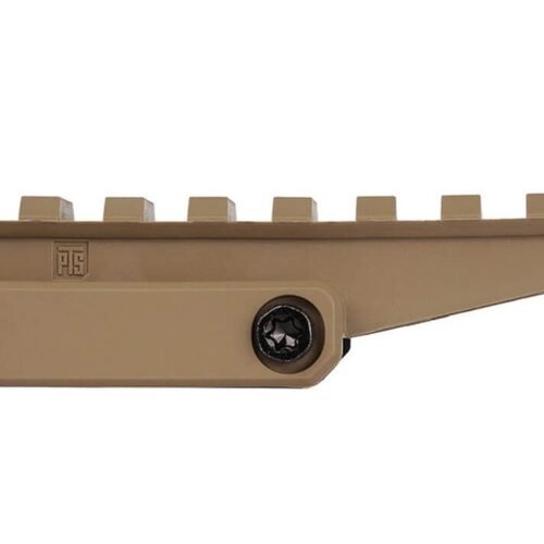 PTS Unity Tactical Fast Riser RIS Mount, Dupont(TM) - Tan